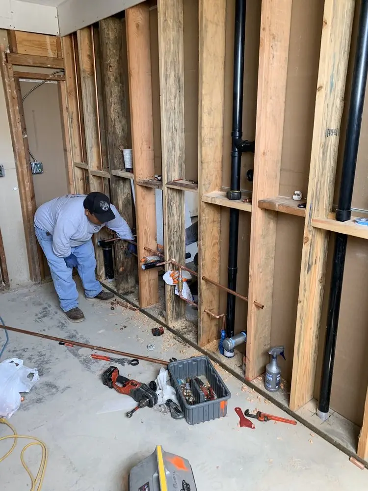 Commercial rough-in plumbing for Commercial Plumbing in Fairview Knolls